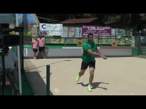 Finale dei Campionati Italiani di Bocce presso la Birreria Pedavena, Agosto 2022.