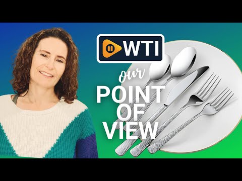 KINGSTONE Hammered Silverware Set - WTI product video review