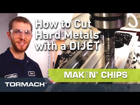 How To Cut Hard Metals With the DIJET High Feed End Mill