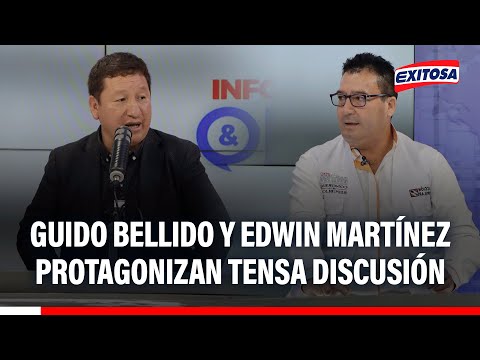🔴🔵 Guido Bellido and Edwin Martínez INSULT EACH OTHER in tense discussion about congressional tra...