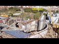 Endeavour Space Shuttle Tank Moves to new Museum Aerial Update