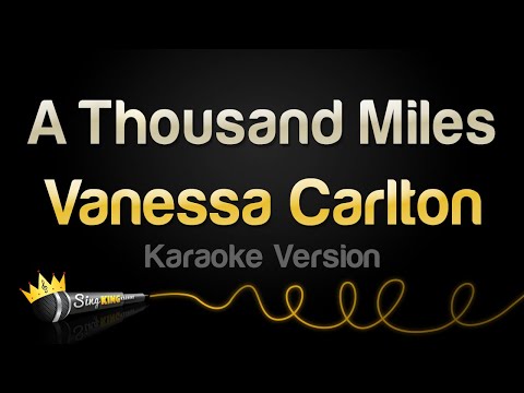 Vanessa Carlton - A Thousand Miles (Karaoke Version)