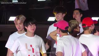 180406 SMTown dubai closing