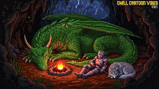 Rest... The wolf and the dragon will keep you safe.