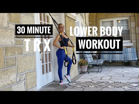 30 Minute TRX Glute & Leg Workout | Tri Sets