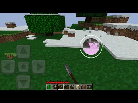 Minecraft Pocket Edition 0.2.1 Alpha2 Demo Gameplay