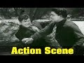 Kudumba Thalaivan Movie MGR Best Action Scene