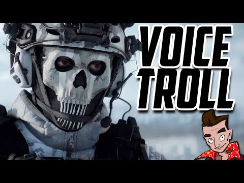 VOICE Trolling MW3 LOBBIES #2  "Vinny & The Time Traveler!"