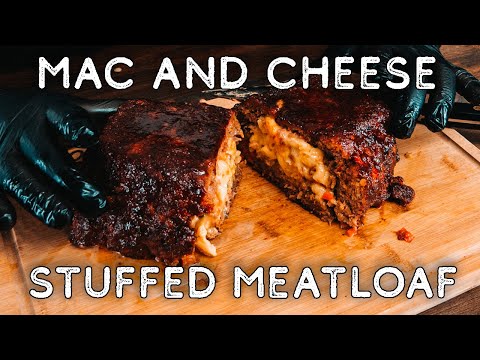 Awesome Stuffed Meatloaf - Jalapeno Bacon Mac and...