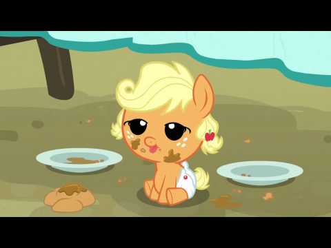 MLP FIM S3E8 - Baby Applejack HD