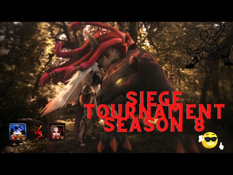 SUMMONERS WAR | Siege Battle Tournament Season 8 | GodsOfWrath vs My Dirty Hobby [G1] {2}