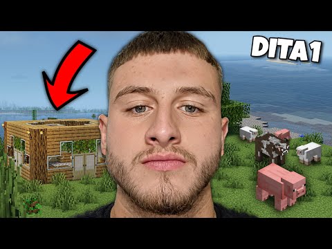 Artjoli ne MINECRAFT . Dita 1