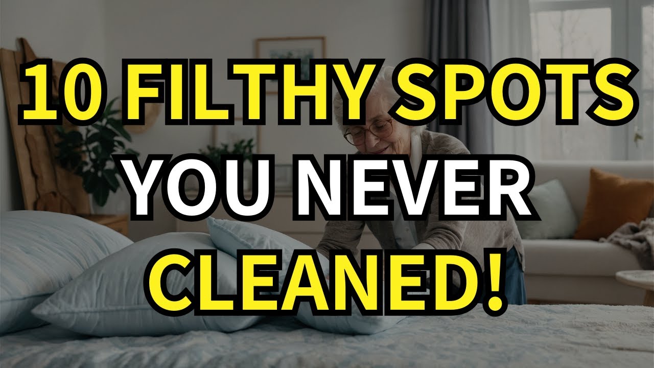 10 Spots In Your Home That Are Filthy And You’ve NEVER Cleaned