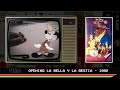 Opening Trailers En VHS De La Bella Y La Bestia VHS De 1992 VideoVisa