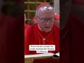 Pietro Parolin Schwört Als Erster Kardinal Den Eid Des Konklaves Papst Vatikan Rom Konklave