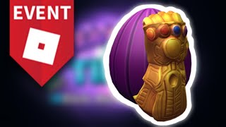 Roblox Egg Hunt 2019 Thanos Egg Robux Game - how to get thanos egg roblox