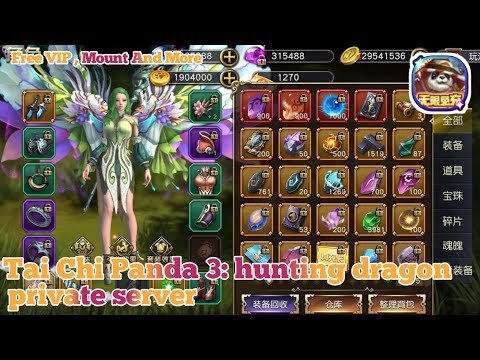 Tai chi panda 3 : hunting dragon MMO CN PS | Free VIP , Mount And More