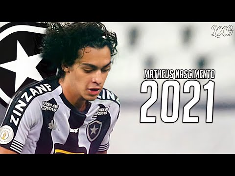 Matheus Nascimento - Melhores Gols e Lances • Skills & Goals | Botafogo 2021