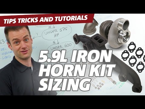 Sizing of the 5.9L Iron Horn Kit - BD Diesel