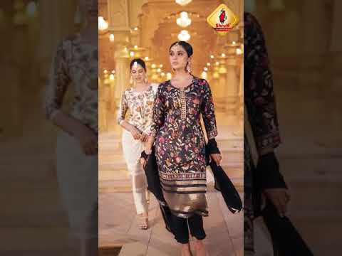 Shruti Suits Gazal Pure Viscose Gajji Silk Wholesale Readymade Suits Catalog – product video thumbnail