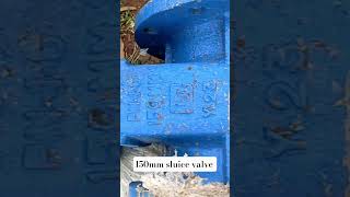 150 mm Sluice valve #water #civilengineering #waterengineering #watersupply #civilengineer