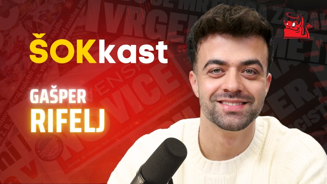 Gašper Rifelj v ŠOKkastu: Objela sva se in samo jokala