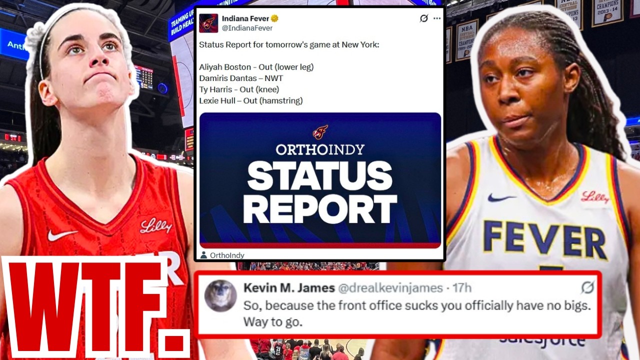 Caitlin Clark RETURNS against Liberty! Aliyah Boston RULED OUT! Fans React to Fever Hospital Unit!