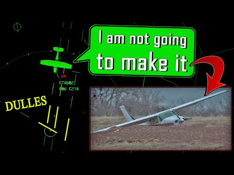 Cessna 210 Centurion CRASHES IN A FIELD near Dulles | Pilot Survives