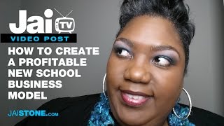 How To Create A PROFITABLE New School Business Model
