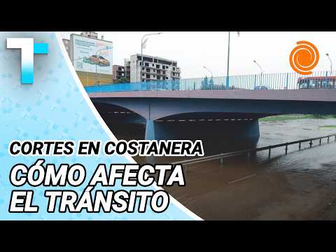 LLUVIA SIN PARAR parar en Córdoba: ríos crecidos, cortes en Costanera y demoras en el tránsito