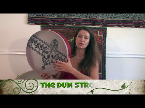 Beginner Frame Drum Lessons \ Upright Style Technique & Rhythms with Marla Leigh