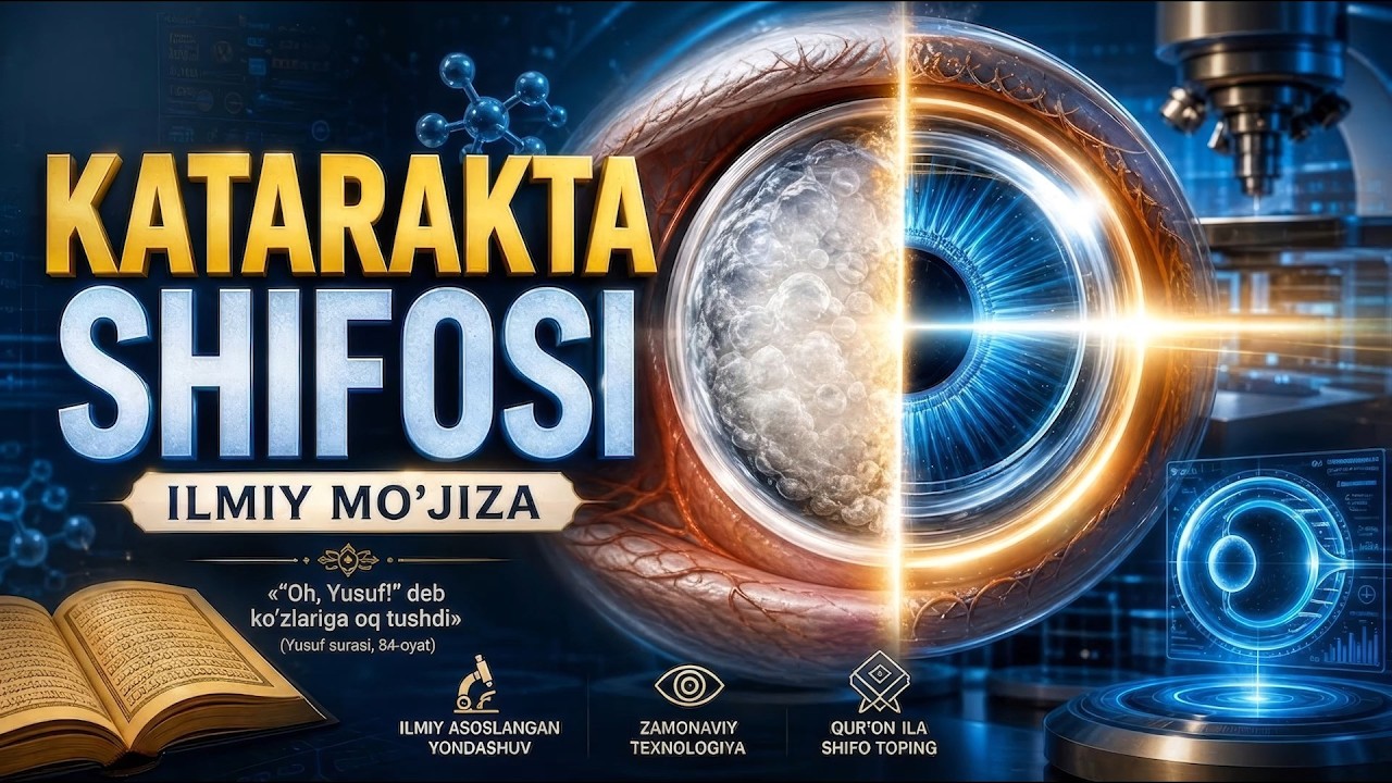 👁 KATARAKTANING SHIFOSI #ilmiy #mõjiza #katarakta