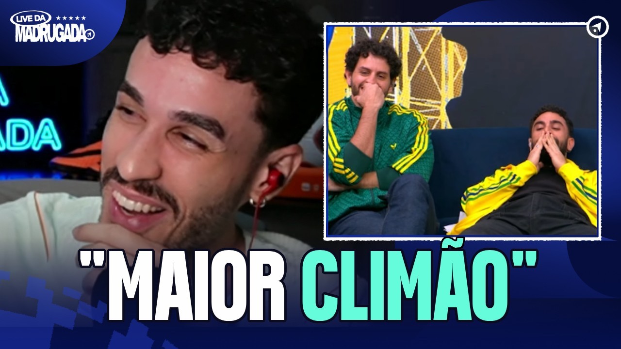 ALLAN REAGE A TROLLAGEM COM BRUNINHO NO COPAZONA! | LIVE DA MADRUGADA