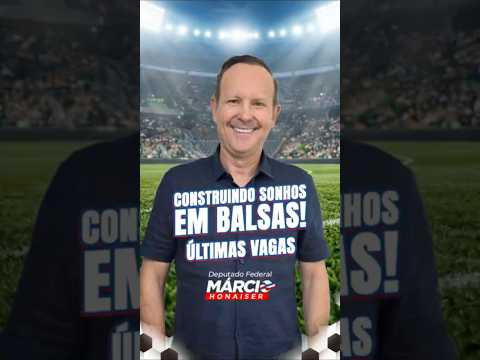Últimos dias de inscrições para o Projeto Construindo Sonhos, em Balsas! ⚽✨