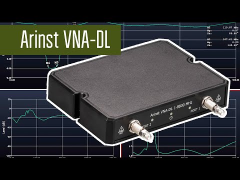 Arinst VNA-DL 1-8800 Двухпортовый векторный анализатор цепей.