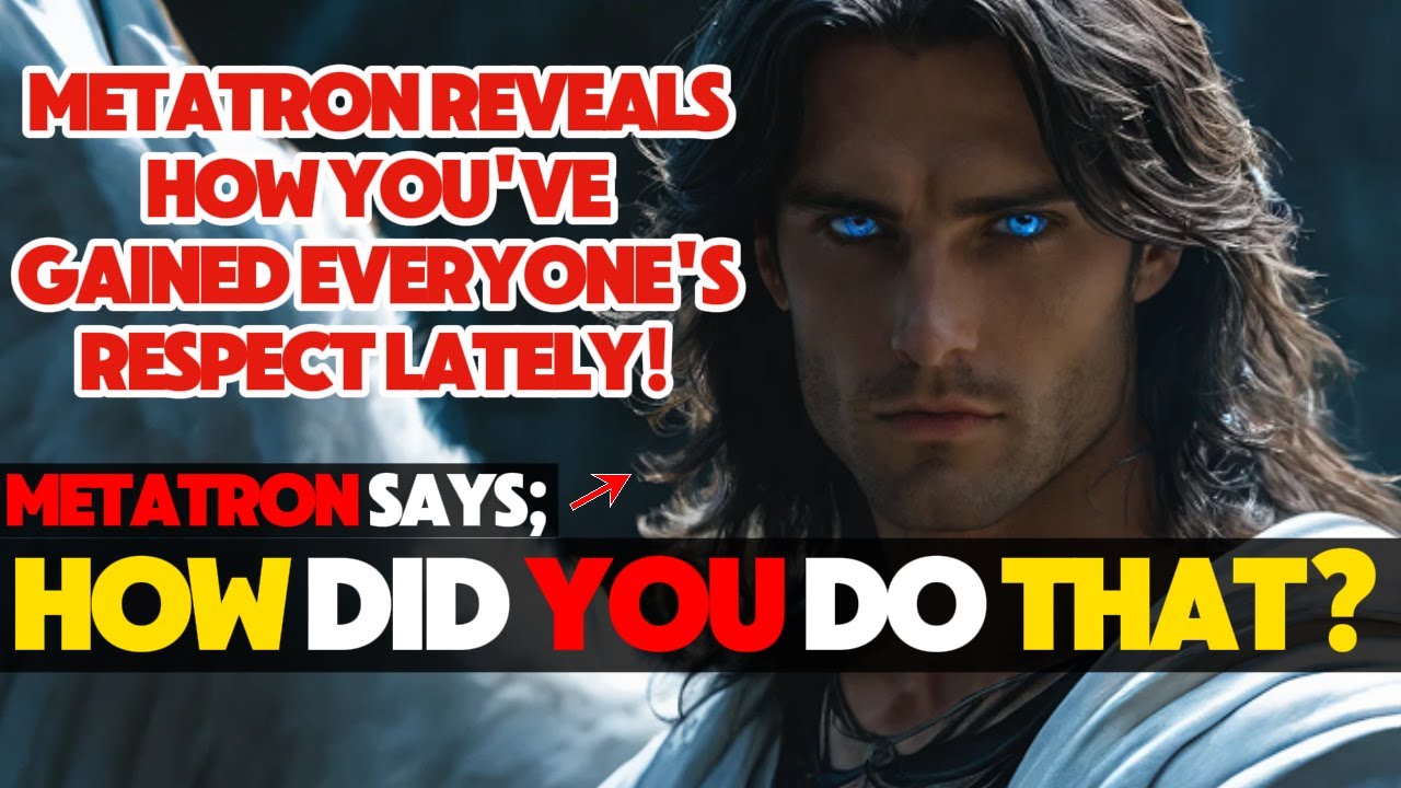 CHOSEN ONE! Archangel METATRON SAYS: YOU SHOCKED US ALL! | Message From The Angels