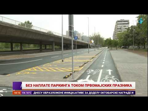 Отворен нови паркинг испод Моста слободе: Наплата за време купалишне сезоне на Штранду („Разгледнице”, РТВ, 29. 4. 2026.)