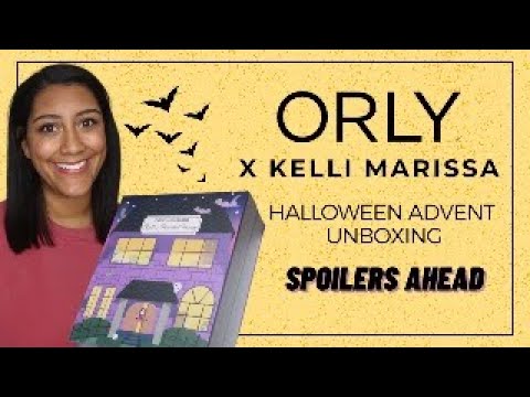 *SPOILERS* Orly x Kelli Marissa Halloween Advent Calendar Unboxing │ Polish with Rae