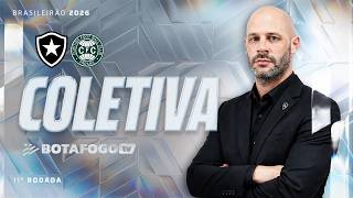 Coletiva pós-jogo com Franclim Carvalho | Botafogo x Coritiba | Brasileirão