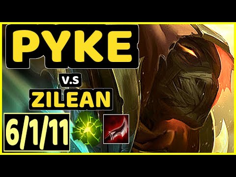 HYLISSANG (PYKE) vs ZILEAN - 6/1/11 KDA BOTTOM SUPPORT CHALLENGER GAMEPLAY - EUW