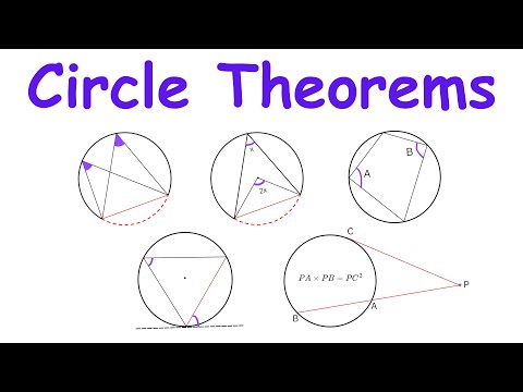 11 Most Important Circle Theorems You Need To Know!