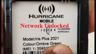 Hurricane Iris Plus 2021 Network Unlock. Como Desbloquear Rede Hurricane