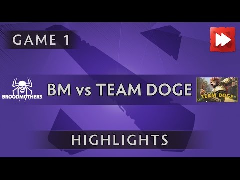 BrooDMotherS vs TEAM DOGE [Game 1] ProDotA Cup Series by Azubu.tv - Dota Highlights