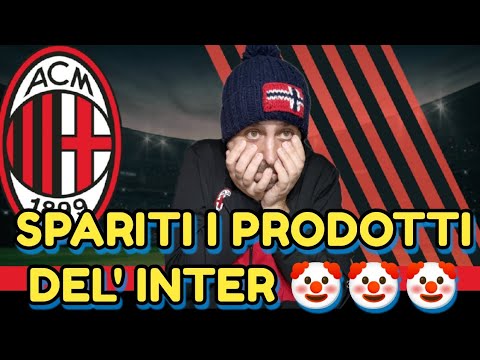 SPARITI I PRODOTTI DELL' INTER 🤡🤡 SO CHI LI HA RUBATI ...
