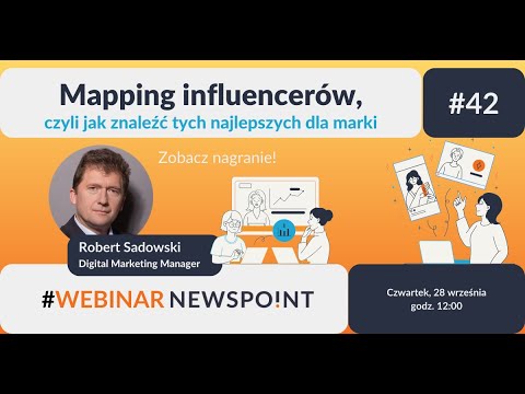 Mapping influencerów – Webinar Newspoint