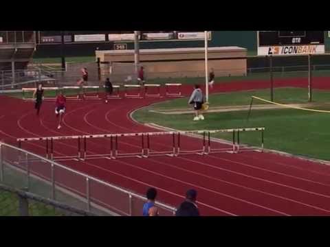 Trent Gordon 300M Hurdles- Klein Oak Meet