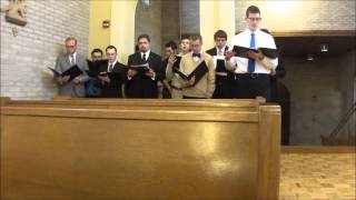 preview picture of video 'Parce Domine - Bishop Simon Bruté College Seminary Schola - 4th Sunday of Lent 2014'