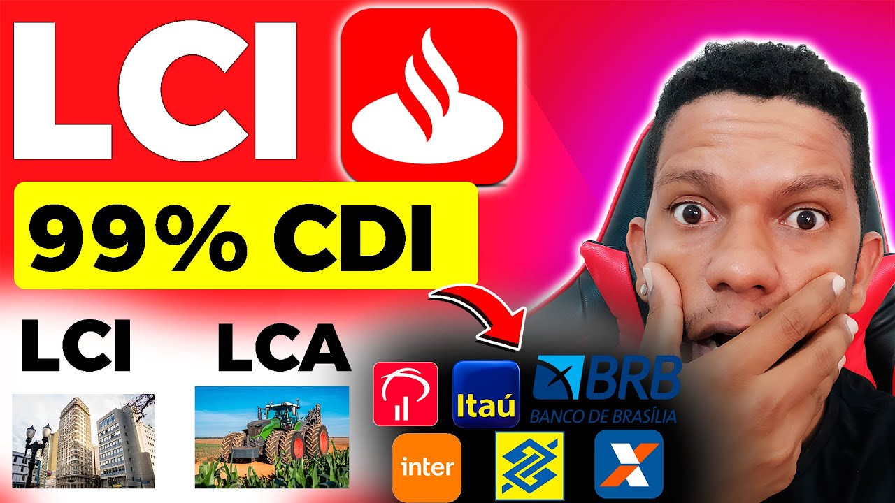 BEST LCIs and LCAs to INVEST TODAY with SELIC AT 13.25% EXEMPT FROM INCOME TAX WITH LIQUIDITY