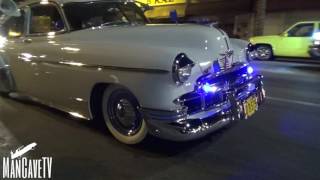 LOWRIDERS CRUISING WHITTIER BOULEVARD