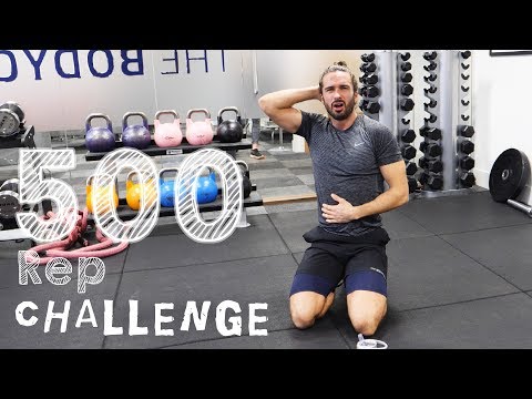 Brutal 500 Rep Workout Challenge To Celebrate 500K Subscribers | The Body Coach